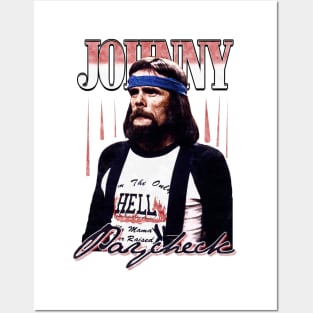 Johnny Paycheck Bootleg Posters and Art